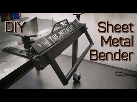 open source diy metal box bender plans|welding sheet metal bender.